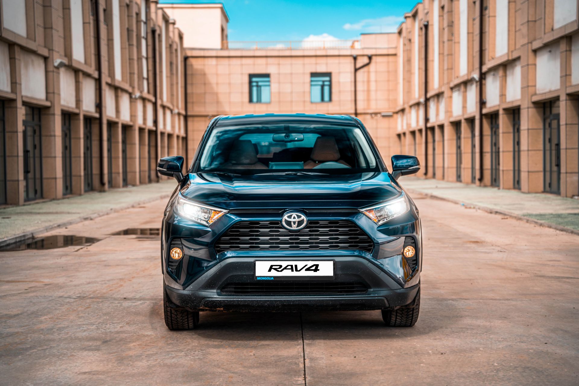 Front face